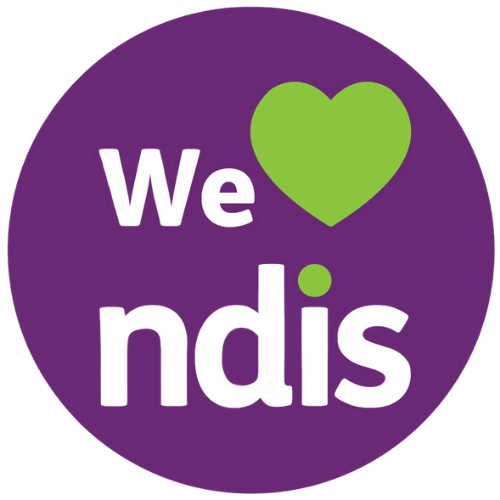 we love NDIS Logo